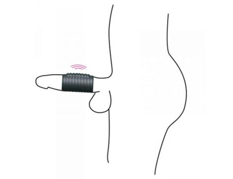 Nakładka wibrująca Dorcel Deep Vibe 7 cm - 2