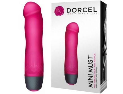 Mini Wibrator Silikonowy Dorcel Must Różowy 12 cm