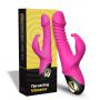 Wibrator króliczek silikonowy Zing pulsacyjnoobrotowy różowy 20cm - 10