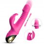 Wibrator króliczek silikonowy Zing pulsacyjnoobrotowy różowy 20cm - 2