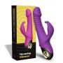 Wibrator króliczek silikonowy pulsacyjnoobrotowy Zing fioletowy 20cm - 11