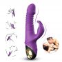 Wibrator króliczek silikonowy pulsacyjnoobrotowy Zing fioletowy 20cm - 4