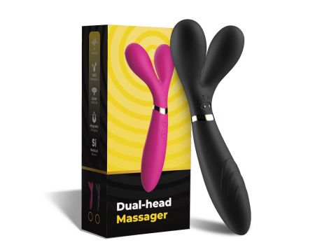 Wibrator Y Wand B Series Joy czarny silikonowy USB wodoodporny