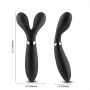 Wibrator Y Wand B Series Joy czarny silikonowy USB wodoodporny - 7