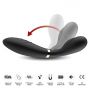Wibrator Y Wand B Series Joy czarny silikonowy USB wodoodporny - 11