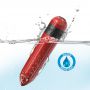Wibrator mini Rocket czerwony silikonowy USB wodoodporny - 4