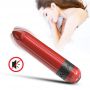 Wibrator mini Rocket czerwony silikonowy USB wodoodporny - 8
