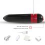 Mini wibrator silikonowy Rocket B Series Joy czarny USB wodoodporny - 9