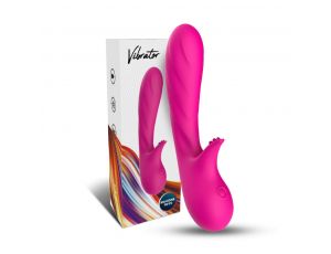Wibrator punktu G silikonowy B Series Joy różowy USB 18 cm
