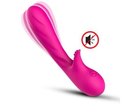 Wibrator punktu G silikonowy B Series Joy różowy USB 18 cm - 11