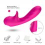 Wibrator punktu G silikonowy B Series Joy różowy USB 18 cm - 8