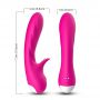 Wibrator punktu G silikonowy B Series Joy różowy USB 18 cm - 11