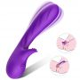 Wibrator punktu G Romance silikonowy B Series Joy fioletowy USB 18cm - 3