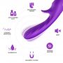 Wibrator punktu G Romance silikonowy B Series Joy fioletowy USB 18cm - 8