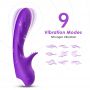 Wibrator punktu G Romance silikonowy B Series Joy fioletowy USB 18cm - 9