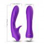 Wibrator punktu G Romance silikonowy B Series Joy fioletowy USB 18cm - 10