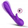Wibrator punktu G Romance silikonowy B Series Joy fioletowy USB 18cm - 11