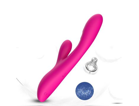 Wibrator punktu G Spark z ogrzewaniem Joy różowy silikonowy USB - 7
