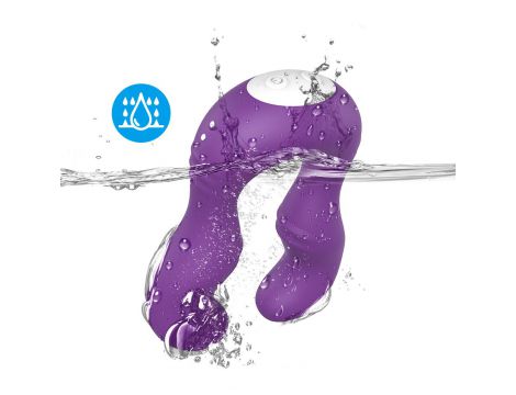 Stymulator łechtaczki silikonowy Seraph fioletowy Joy wodoodporny - 9