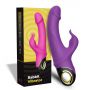Wibrator króliczek silikonowy B Series Joy Meteor fioletowy USB wodoodporny - 17