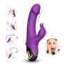 Wibrator króliczek silikonowy B Series Joy Meteor fioletowy USB wodoodporny - 4