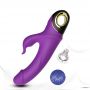 Wibrator króliczek silikonowy B Series Joy Meteor fioletowy USB wodoodporny - 16