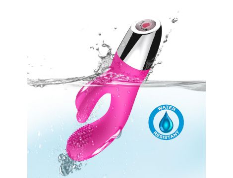 Wibrator króliczek silikonowy B-Series Joy różowy USB 20 cm - 5