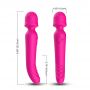 Silikonowy stymulator łechtaczki B Series Joy Mission różowy USB 9 trybów - 11