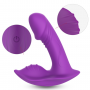 Wibrator punktu G dyskretny silikonowy Joy Whistle fioletowy USB - 9