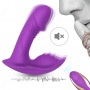Wibrator punktu G dyskretny silikonowy Joy Whistle fioletowy USB - 10