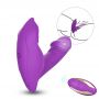 Wibrator punktu G dyskretny silikonowy Joy Whistle fioletowy USB - 3