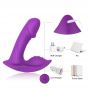 Wibrator punktu G dyskretny silikonowy Joy Whistle fioletowy USB - 11