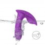 Wibrator punktu G dyskretny silikonowy Joy Whistle fioletowy USB - 7