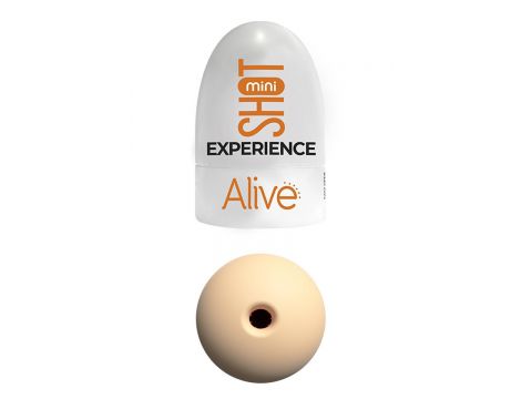 Mini masturbator TPE Alive 8,5 cm - 4