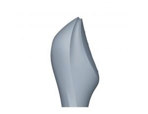 Wibrator 3w1 Satisfyer Curvy Trinity 3 niebieskoszary