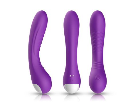 Wibrator punktu G Legend fioletowy silikonowy USB 18cm wodoodporny - 7