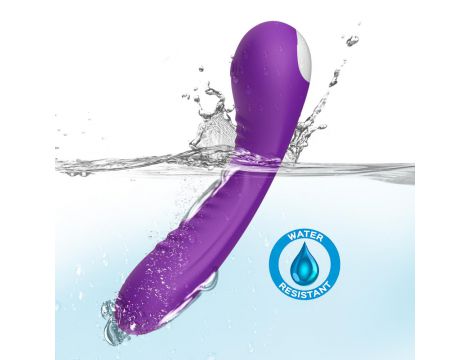 Wibrator punktu G Legend fioletowy silikonowy USB 18cm wodoodporny - 5