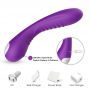 Wibrator punktu G Legend fioletowy silikonowy USB 18cm wodoodporny - 7