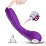 Wibrator punktu G Legend fioletowy silikonowy USB 18cm wodoodporny - 9