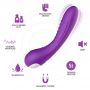 Wibrator punktu G Legend fioletowy silikonowy USB 18cm wodoodporny - 2