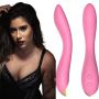 Wibrator punktu G Flamingo silikonowy B Series Joy jasnoróżowy USB 22 cm - 9