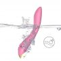 Wibrator punktu G Flamingo silikonowy B Series Joy jasnoróżowy USB 22 cm - 5
