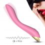 Wibrator punktu G Flamingo silikonowy B Series Joy jasnoróżowy USB 22 cm - 10