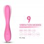 Wibrator punktu G Flamingo silikonowy B Series Joy jasnoróżowy USB 22 cm - 3
