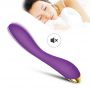 Wibrator punktu G Flamingo fioletowy silikonowy USB wodoodporny 22 cm - 9