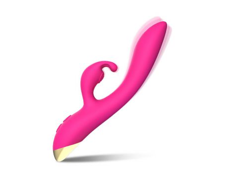 Wibrator króliczek Bonnie silikonowy różowy USB wodoodporny 22cm - 11