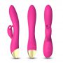 Wibrator króliczek Bonnie silikonowy różowy USB wodoodporny 22cm - 6