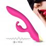 Wibrator króliczek Bonnie silikonowy różowy USB wodoodporny 22cm - 8