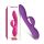 Wibrator króliczek Bonnie silikonowy fioletowy USB 22 cm