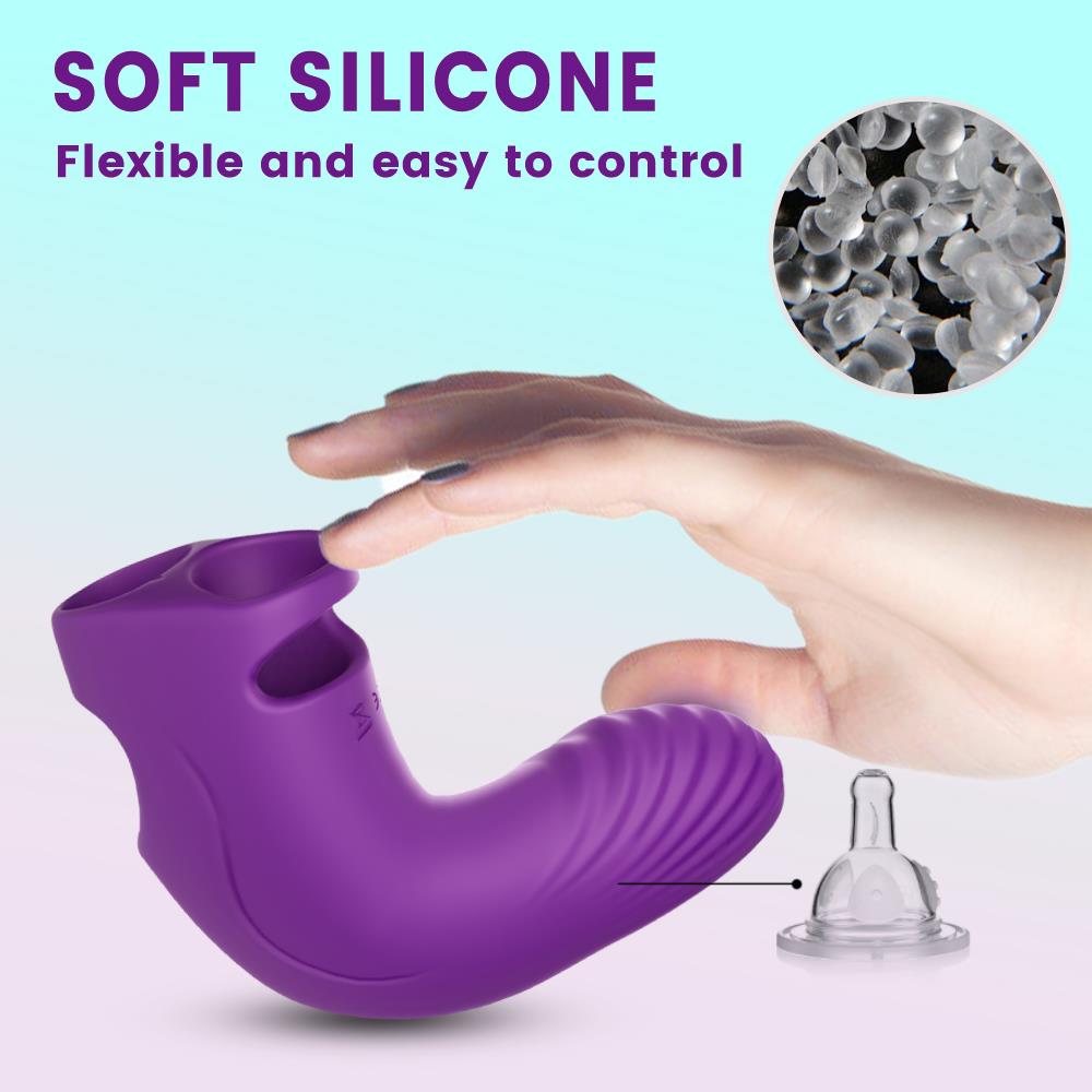 wibrator punktu g na palec nakładka 9 trybów 11 cm